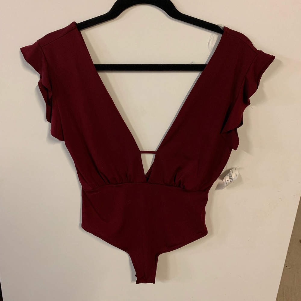 Maroon Bodysuit